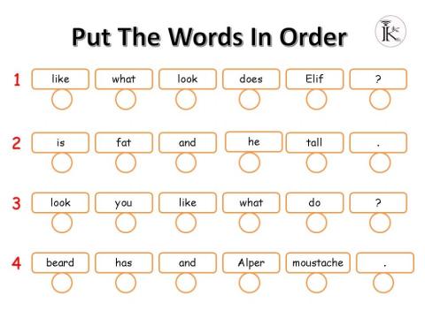 My Friend - Make Sentences