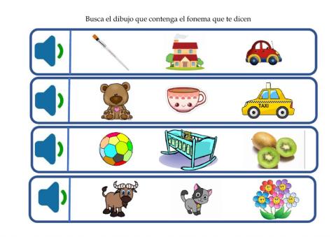 Conciencia fonológica AIUO