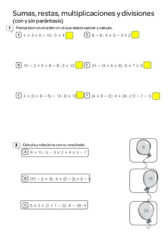 operaciones combinadas 2