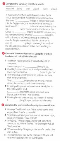 The future in the past