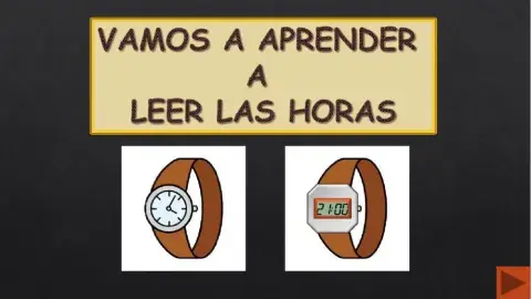 Aprendo las horas 2