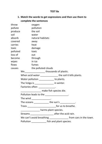 Spotlight7. Save the Earth