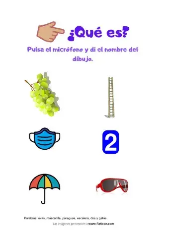 Ficha para trabajar la articulación del fonema -S- posición inversa