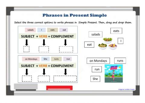 Phrases in Present Simple