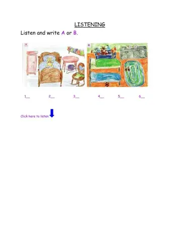 My bedroom listening