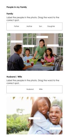 People in my family
