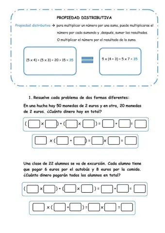 Propiedad distributiva