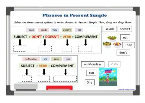 Present Simple Affirmative and Negative