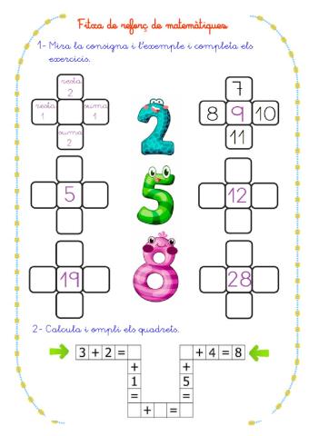 Matemàtiques. Fitxa 17.