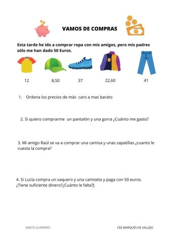Actividades compras 2