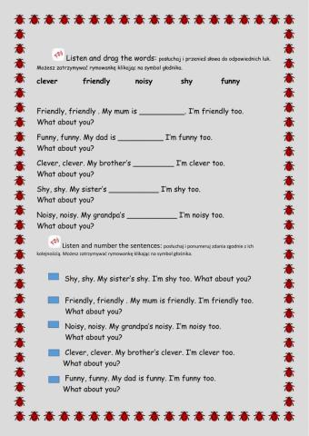 Bugs Team 1 unit 5 chant