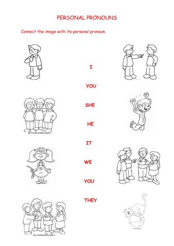 Personal pronouns