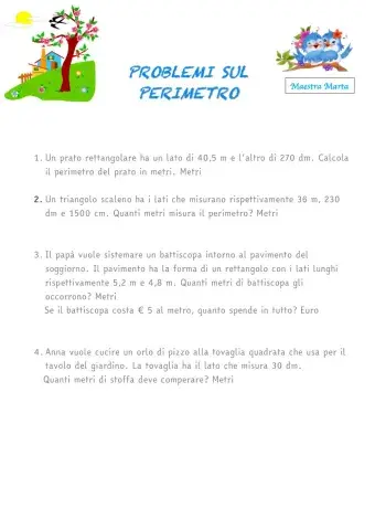 Problemi sul perimetro 3