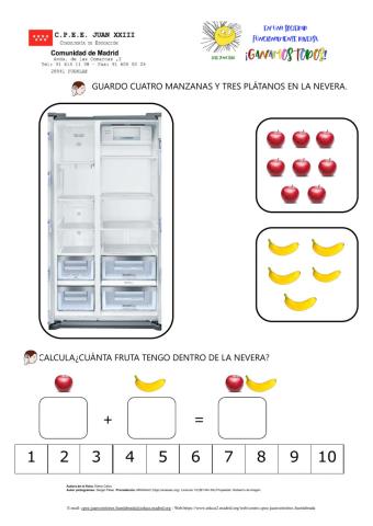 SUMAR, TENGO EN LA NEVERA