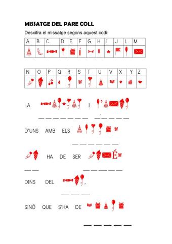 Codi Secret Pare Coll