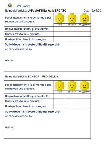 Questionario di autovalutazione