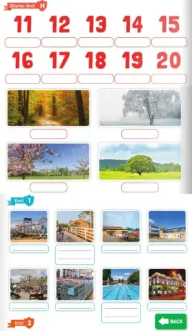 Numbers, seasons, places