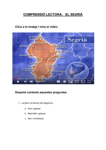 Preguntes Segrià des de l'aire