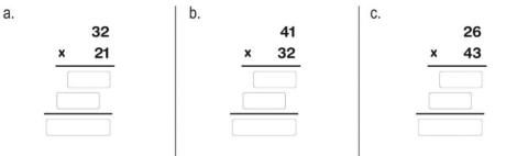 Multiplicaciones por dos cifras