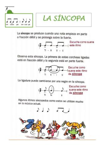 La síncopa