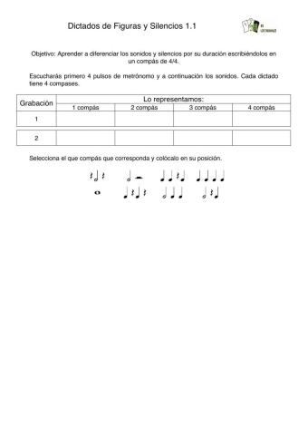 Dictados de Figuras y Silencios 1.1
