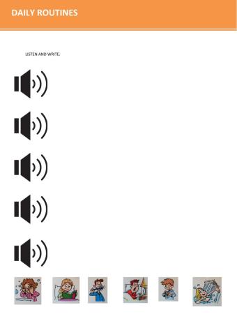 Daily routines