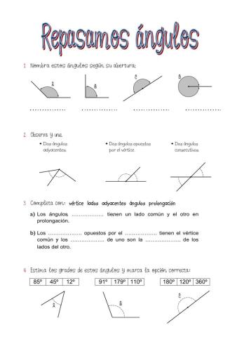Repaso ángulos