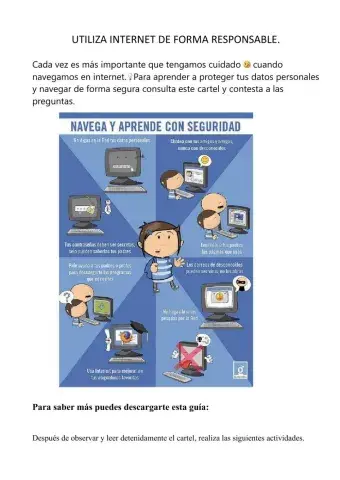 Infografía consejos acceso a la red