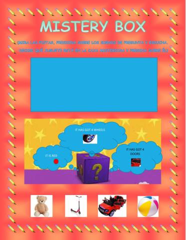 Mistery box toys