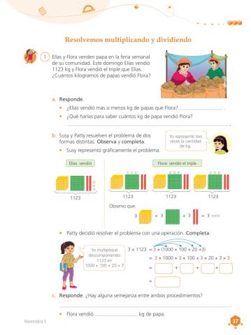 Problemas multiplicando y dividiendo