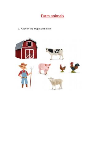 Farm animals
