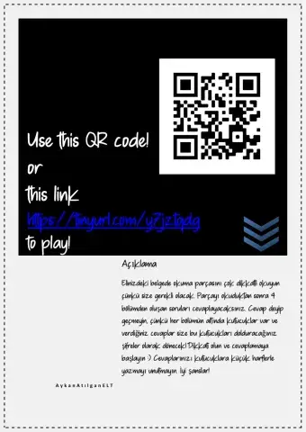 Break the code game Reading Exercise