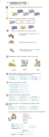 Знайомимося з одиницею вимірювання часу -доба-