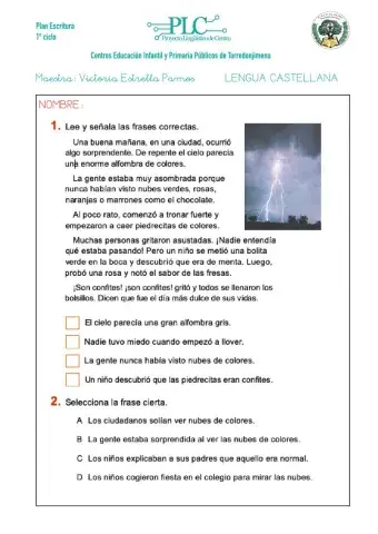 Comprensión lectora