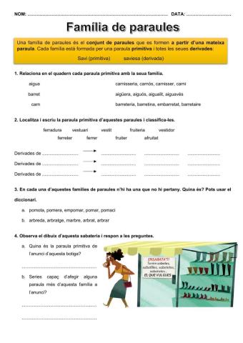 Família de paraules