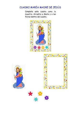 Cuadro María Auxiliadora