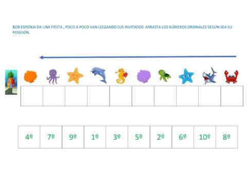 Ordinales hasta el 10