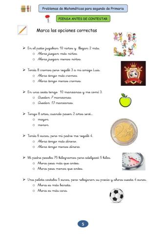 Problemas opción múltiple 2