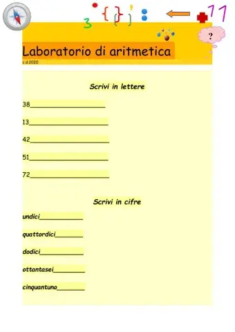 Laboratorio di Aritmetica