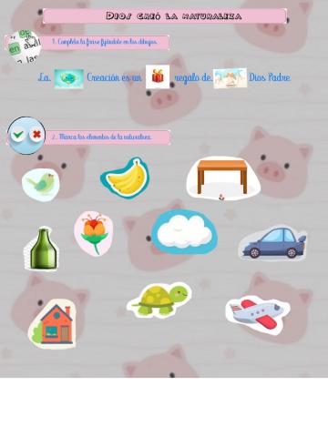 Dios creó la naturaleza