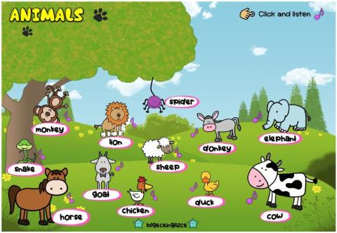 Animals (Audio Dictionary)