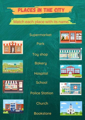 Places in the city