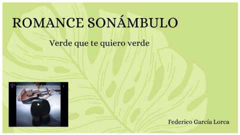 Verde que te quiero verde