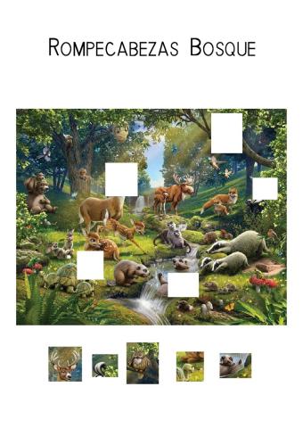 Rompecabezas Bosque 5