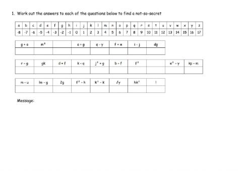Substitution, Rearrange and Simultaneous