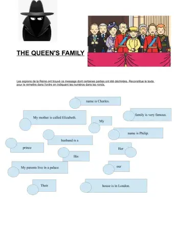 The queen's family