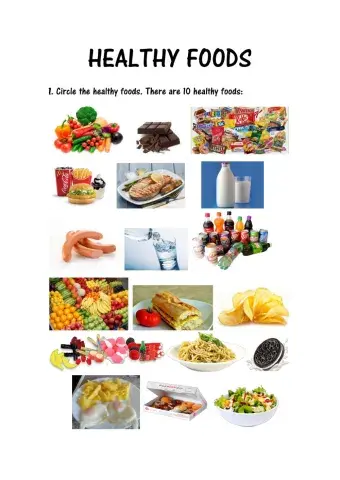 Healthy foods