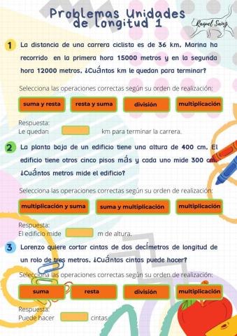 Problemas unidades de longitud 1