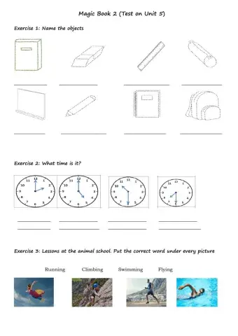 Revision test unit 5