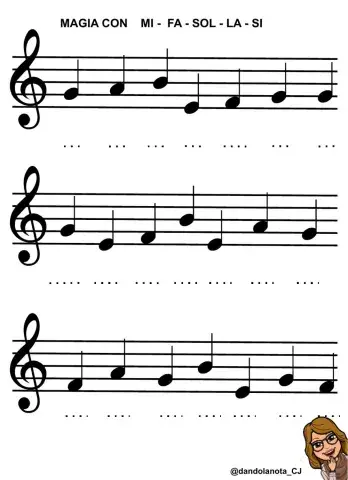 Magia con mi fa sol la si